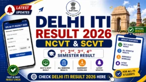Delhi ITI Result 2026
