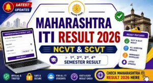 Maharashtra ITI result 2026