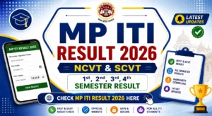 Mp iti Result 2026